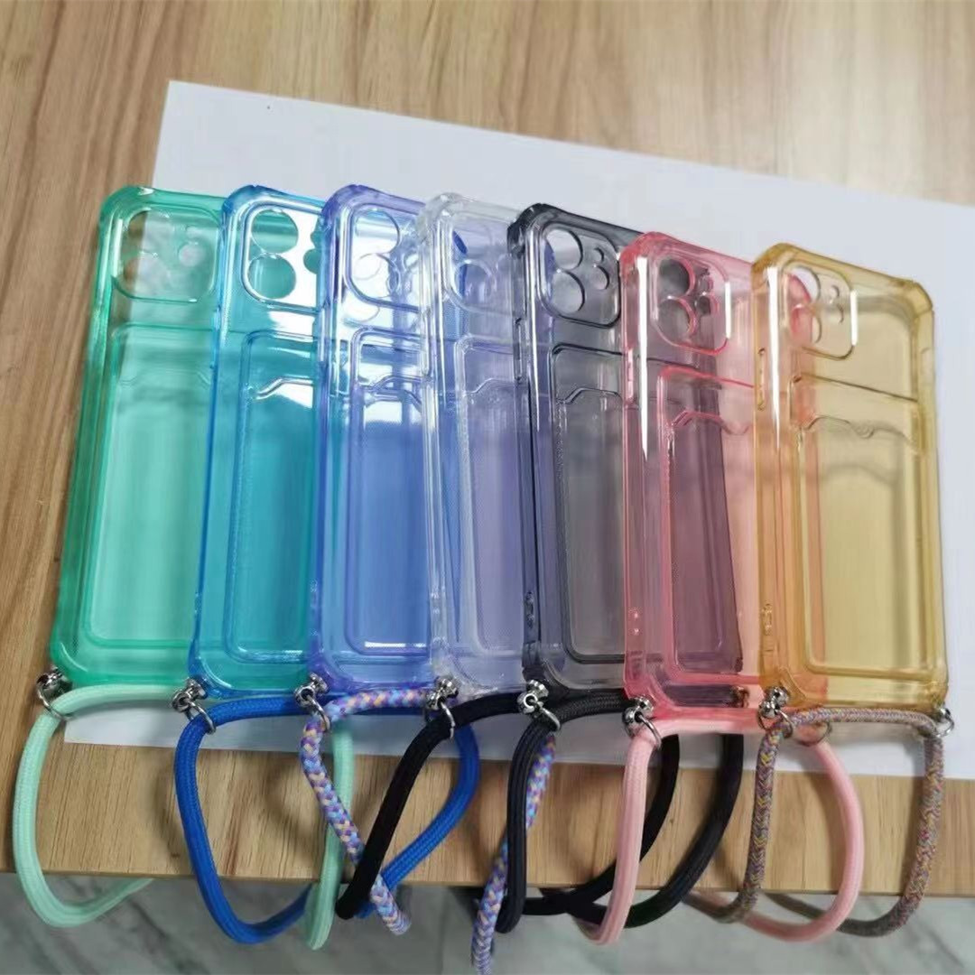 Einfacher Stil Transparent Tpu Kunststoff   Telefon Fällen display picture 1