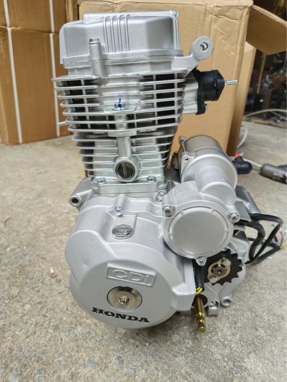 El motor y los accesorios de la motocicleta del conjunto del motor xl125