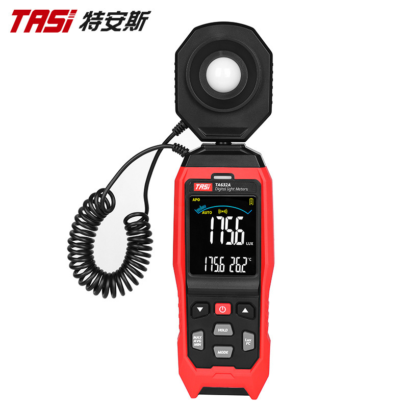 特安斯照度计TA632A光照度计测光仪流明仪亮度计光度计照度仪