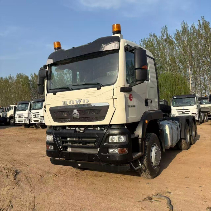 Howo Container Transport Tractor Head, Heavy-Duty Tractor Head, Howo Howo Tractor Unit, Semi-Trailer Tractor Head