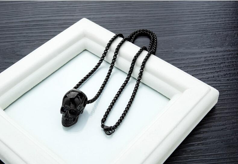Décontractée Punk Crâne Alliage Placage Halloween Hommes Pendentif display picture 6