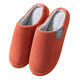 Cotton slippers women's winter non-slip fleece-lined warm confinement slippers indoor home men's cute plush cotton slippers winter