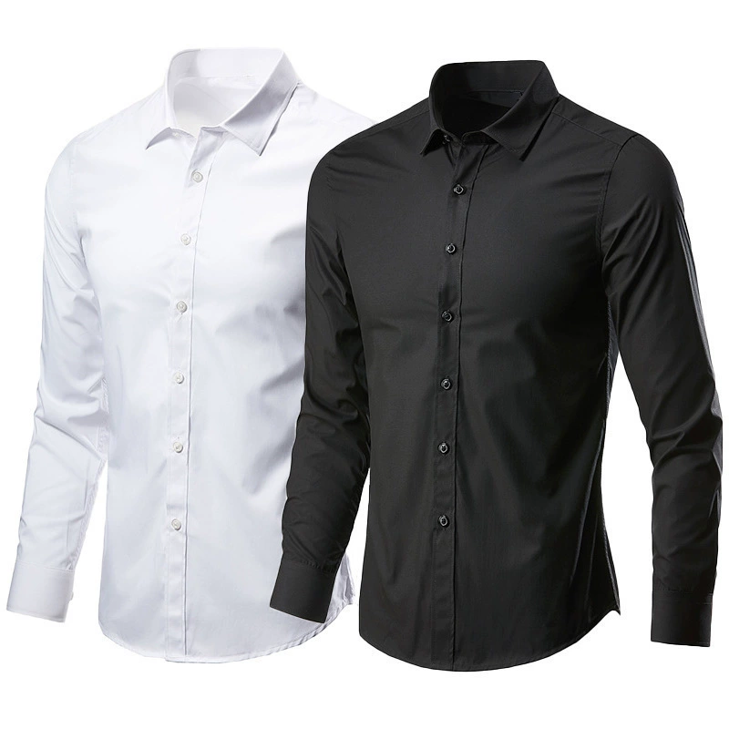 Рубашка, белый классический пиджак для досуга, slim fit, корейский стиль