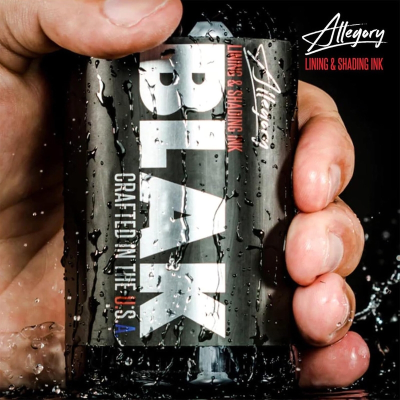 Wholesale Inquiries Are Welcome for Imported Tattoo Ink Allegory Ink, Black, White, and Three-Color Water-Based Ink, Non-Irritating