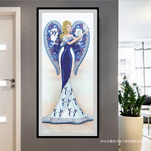 5D1�� DIY�����ʯ��ˮ�5D��Ů�D���ʯ�L�� ��ͥ�b쮋 ����