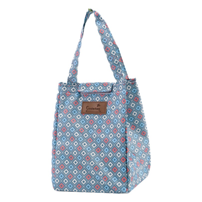 Cute Lunch Box Bag for Office Workers and Students, Portable Aluminum Foil Insulated Lunch Box Bag, Large Capacity Bento Storage