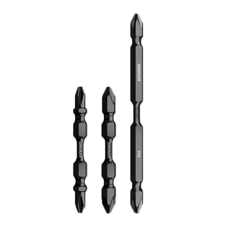 Green forest batch head strong magnetic ring cross head high hardness electric batch screwdriver head wind batch nunchaku flashlight turn drill set