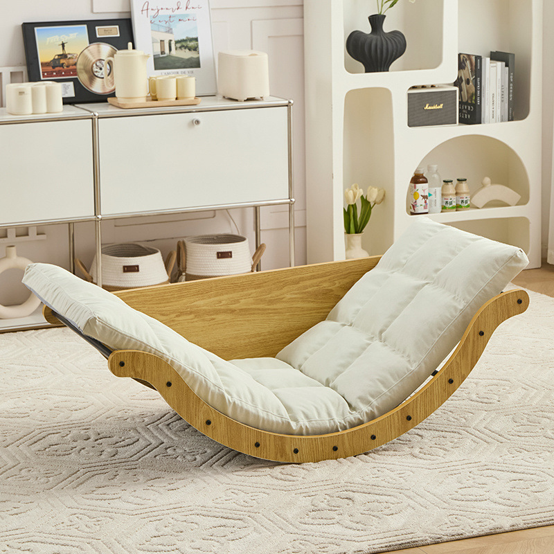 우드 컬러 + 화이트 [통기성 면 및 린넨]