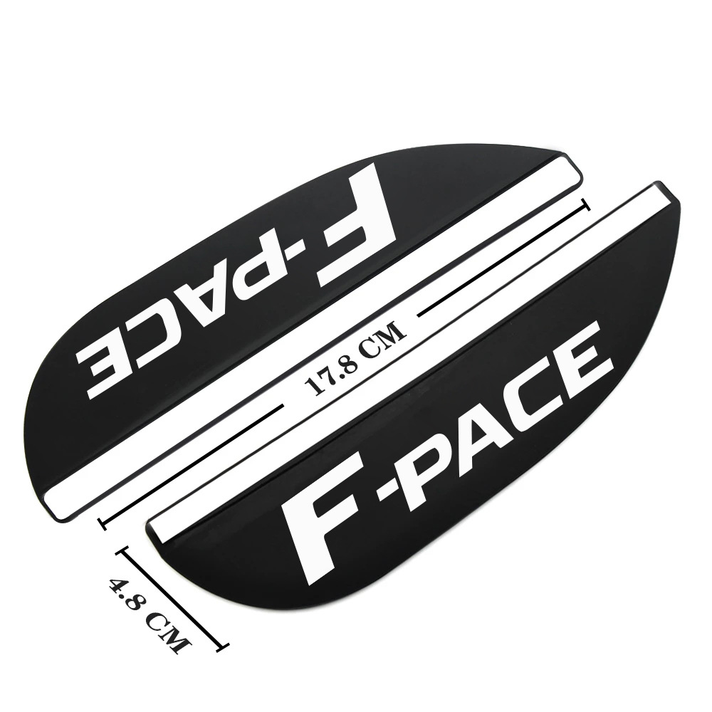 Jaguar – Rearview Mirror Rearview mirror rainproof sticker - jaguar-2-f-pace