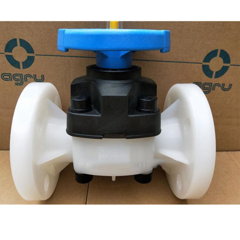 艾格鲁PVDF球阀DN50 洁净高纯半导体纯水用手动阀50 AGRU PVDF-UH