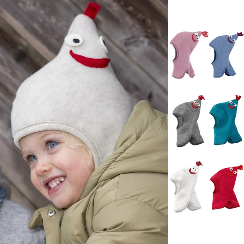 Детская шапка-цыпленок 2025 осень-зима европейский и американский новый милый теплый балетный колпачок для мальчиков и девочек