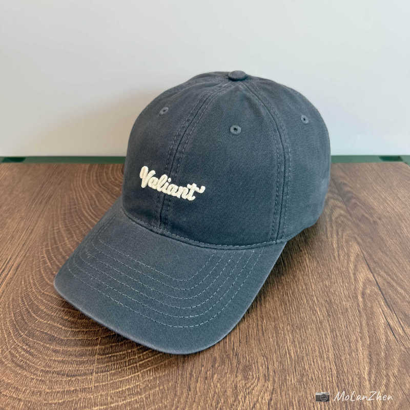 Valianit'立体刺绣软顶水洗棉棒球帽高品质韩版简约百搭鸭舌帽潮|undefined