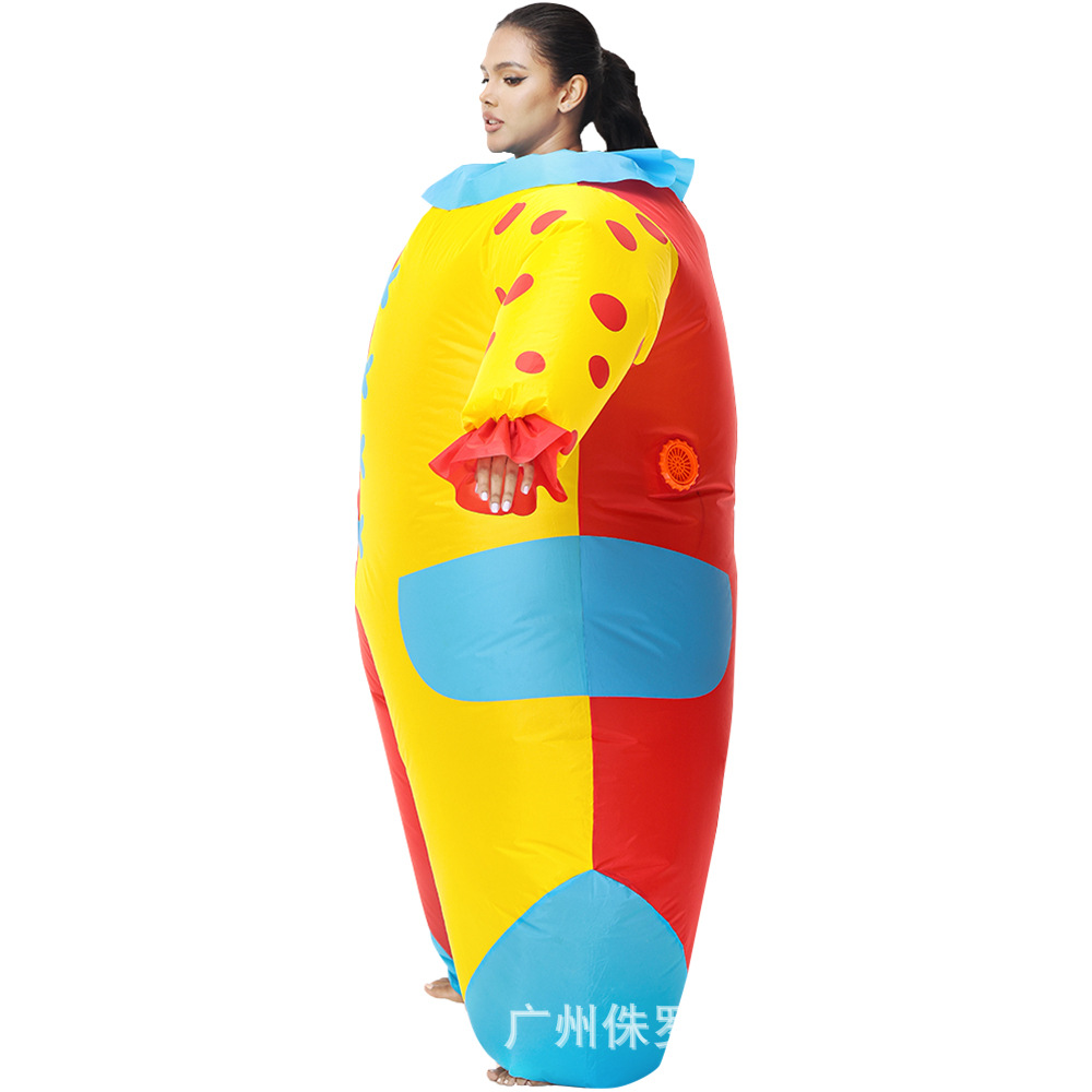 红黄蓝口袋小丑