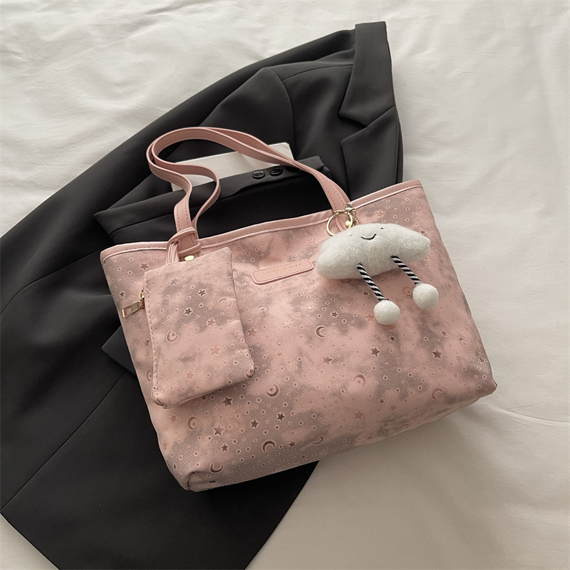 Bolso de moda de moda temperamento versátil bolso de hombro de gran capacidad 2026 nuevo bolso de brazo de viaje simple casual