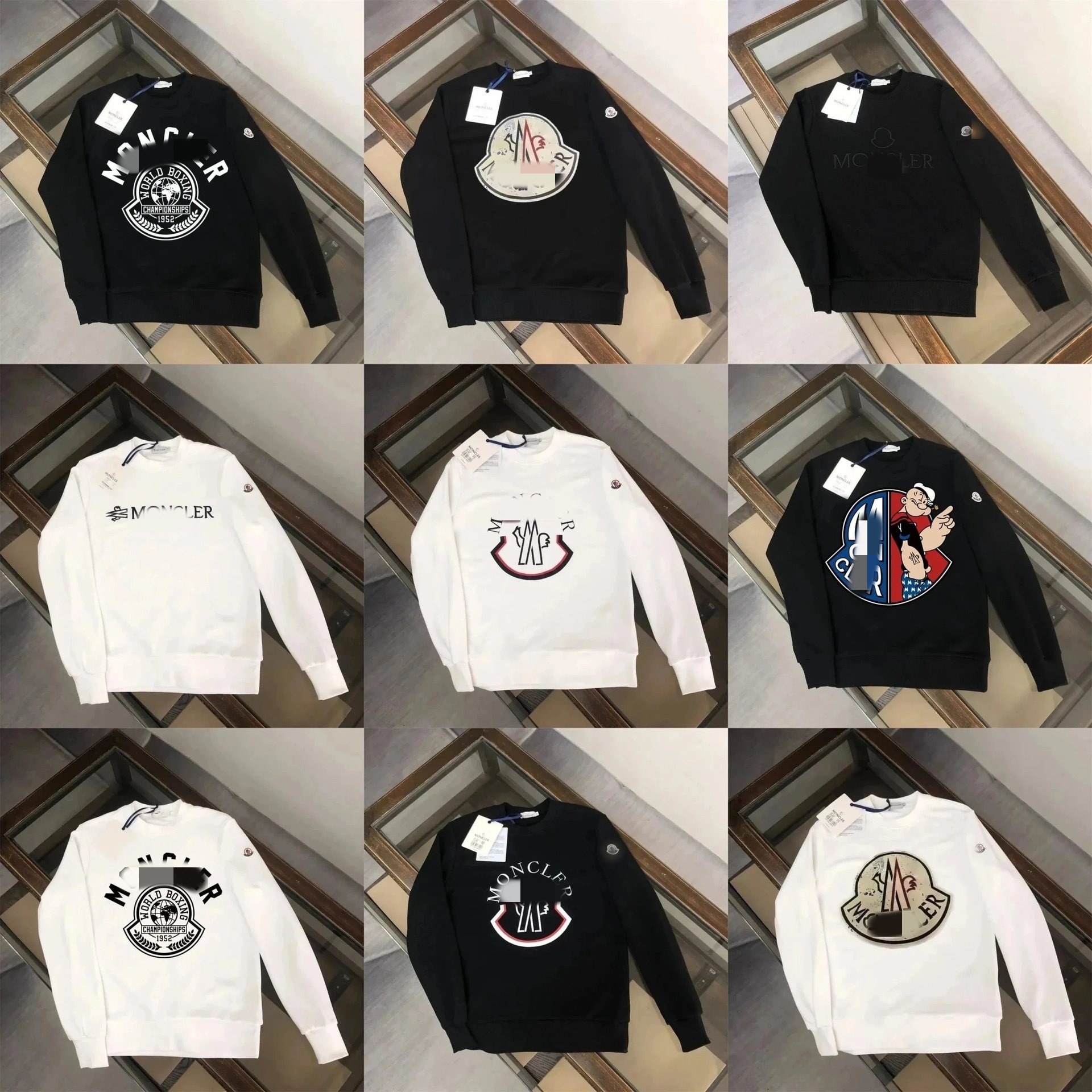 Trendy crewneck sweatshirt