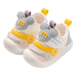 Spring 2024 new Caterpillar toddler shoes women's breathable mesh shoes baby shoes men's non-slip wear-resistant shoes wholesale