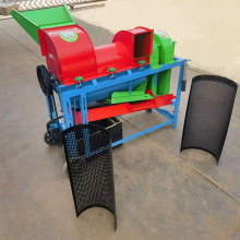 空心菜脱粒机柴电两用谷子高粱打粒机黑眼豆脱粒机新型水稻脱粒机