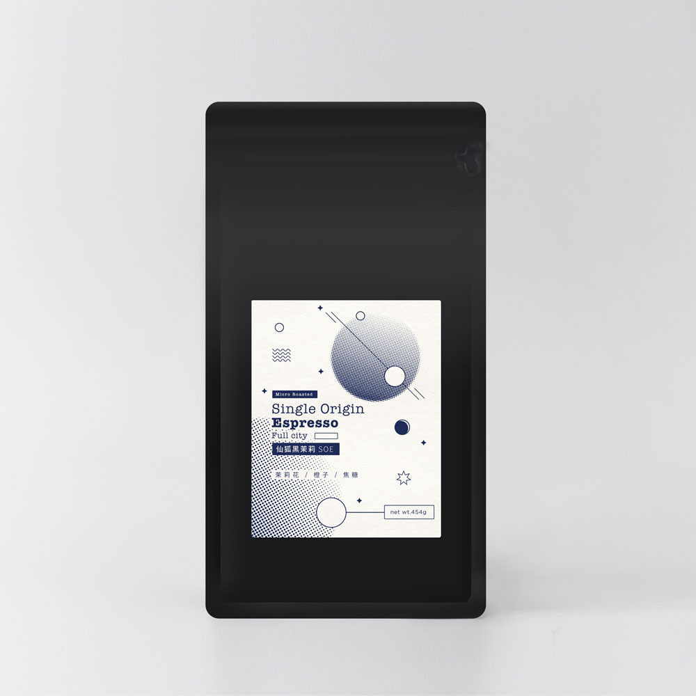 Source Factory Fairy Fox Black Jasmine SOE Coffee Beans Fruity Citrus Aroma Espresso Coffee Beans 454g