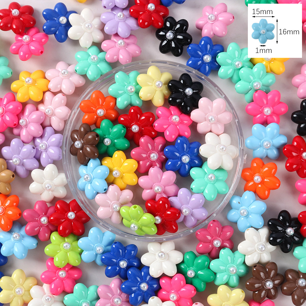 77# Pearl Flower Beads