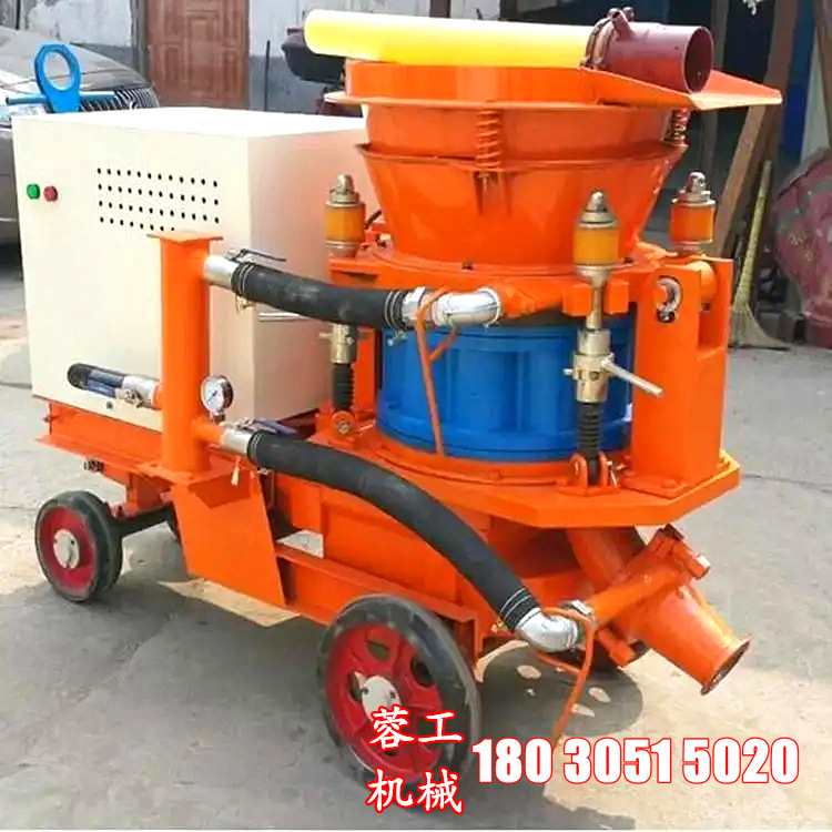 批发防爆喷浆机 矿用喷浆机 煤矿用喷锚机 轨轮喷浆机 PZ-6