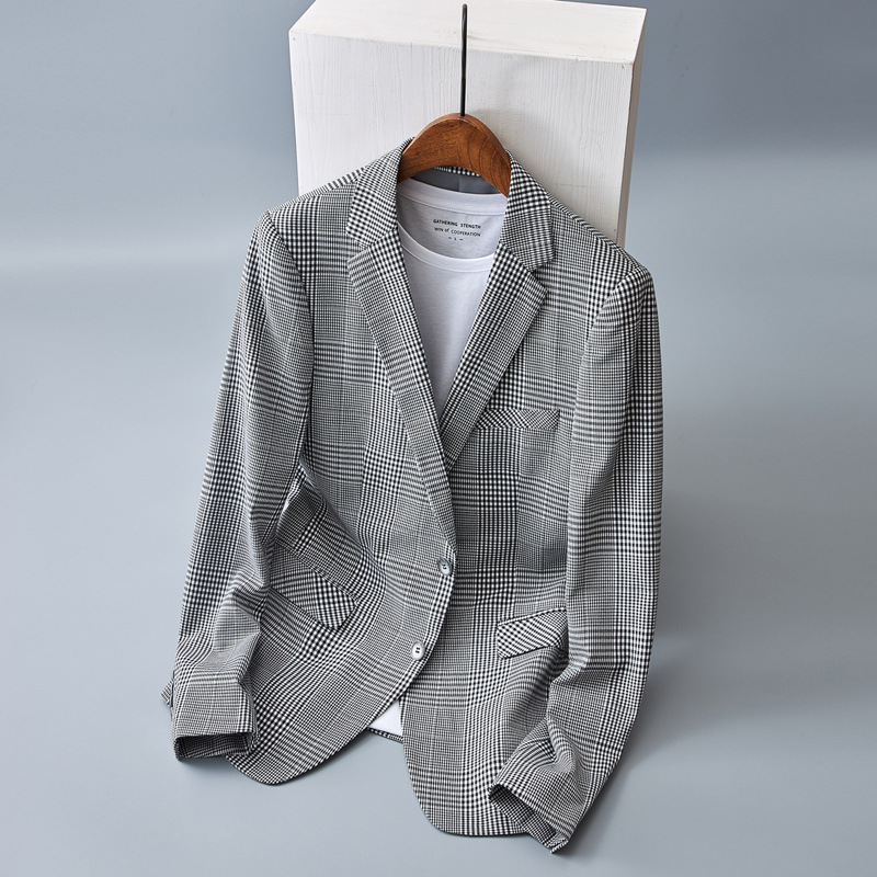 F2052 1680K ÁO VEST NAM ZHETYCH VEST DÁNG ÔM BODY GỢI CẢM SEXY KẺ CARO MÙA XUÂN THU ĐÔNG PHONG CÁCH HÀN QUỐC KẺ CARO THỜI TRANG NAM G05 SẢN PHẨM MỚI