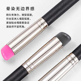 硅胶Q软定妆唇刷全新圆头口红晕染遮瑕便携款唇部唇彩化妆刷