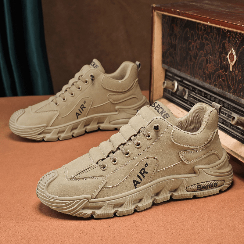 Men's 2025 New Spring Simple Versatile Work Safety Outdoor Sports Casual Hiking Shoes_voghion.com