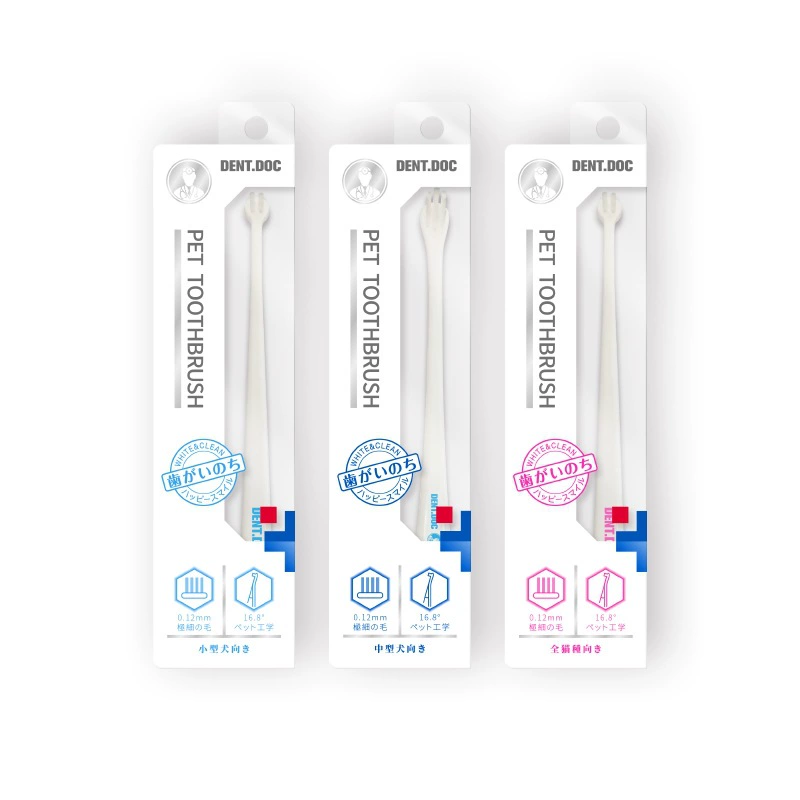 DENT.DOC Зубная щетка Доктора Данте для собак и кошек Уход за полостью рта для домашних животных Чистка зубов Зубная щетка для кошек и собак