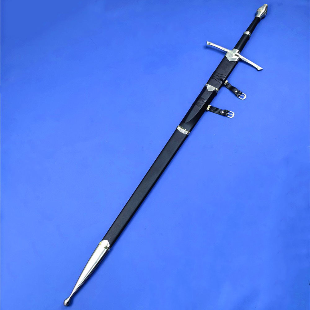 影视刀剑cosplay道具武器 双手剑 王者之剑纳西尔圣剑 未开刃包邮