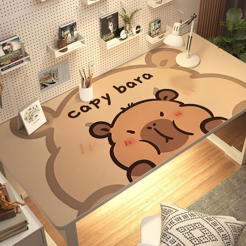 Kapi Bala Student Desk Mat Children's Environmentally Friendly Water Guinea Pig Leather Writing Desk Eye Protection Tablecloth Learning Table Mat Kapi Bala Student Desk Mat Children's Environmentally Friendly Water Guinea Pig Leather Writing Desk Eye Protection Tablecloth Learning Table Mat