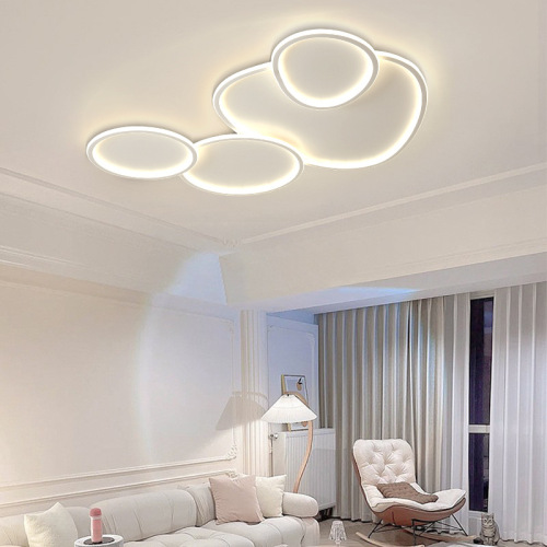Living room lamp new Nordic LED lamp simple modern atmosphere minimalist creative bedroom Zhongshan lamp ceiling lamp