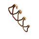 Truck hook cargo bundling strap hook iron galvanized grapple hook safety hook trailer double row hook rope tightening device steel hook