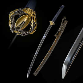 外贸批发S7锋钢日本刀长刀武士居合道打刀冷兵器刀剑收藏未开刃