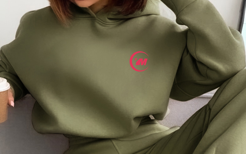 Women's Casual Printed Hooded Sweatshirt And Pant Set For Women_voghion.com