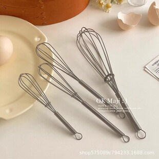 Multi-functional Stainless Steel Manual Egg Beater Baking Special Egg White Cream Egg Whisk Household Hand-held Egg Beater