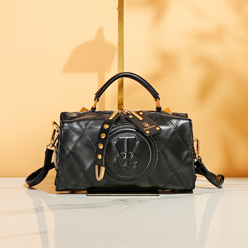 Handbag 2024 new light luxury solid color fashionable commuting large capacity versatile crossbody shoulder bag, very suitable for shopping and dating_voghion.com