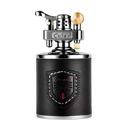 CHIEF Lighter, Kerosene Windproof Vintage Style Personality Creative Large Desktop Ornament for Business