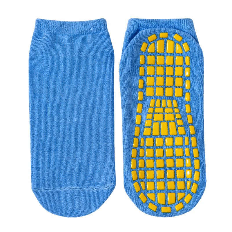 Calcetines de trampolín para niños cuatro estaciones, calcetines de interior para hombres y mujeres, calcetines antideslizantes para padres y niños, jardín de recreo