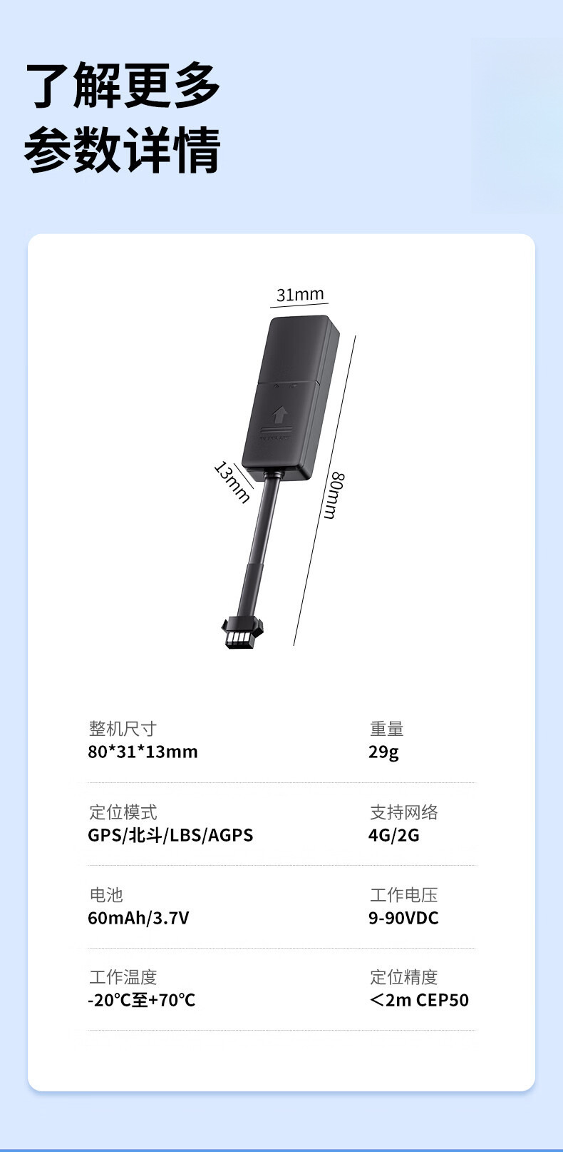Car Gps Locator 4g Real-Time Tracking Anti-Theft Remote Oil and Electricity Cut Off Beidou Gps Locator
