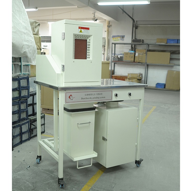Modelo de yeso dental Sistema de molienda en seco sin polvo LZGM-I máquina de molienda en seco molino de agua dental modelo de aderezo con eliminación de polvo