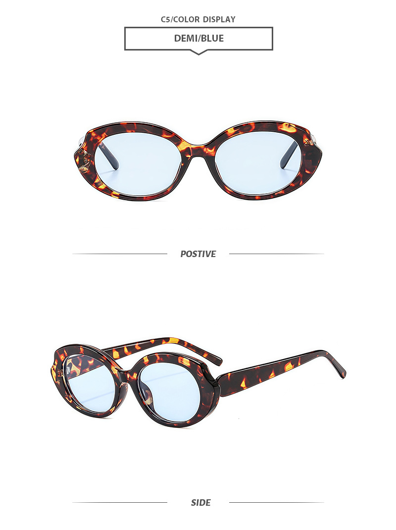 57g Weight Full Frame Glasses Structure Sunglasses Classification Ac, UV400 Protection Lens Material Oval Frame Glasses Style Outdoor, Travel, Beach Occasion Oval Pattern All Seasons Season Unisex Gender Basic, Simple Style Style Orange, Grey Color Basic Simple Style Oval Ac UV400 Protection Oval Frame Full Frame Women's Sunglasses 9