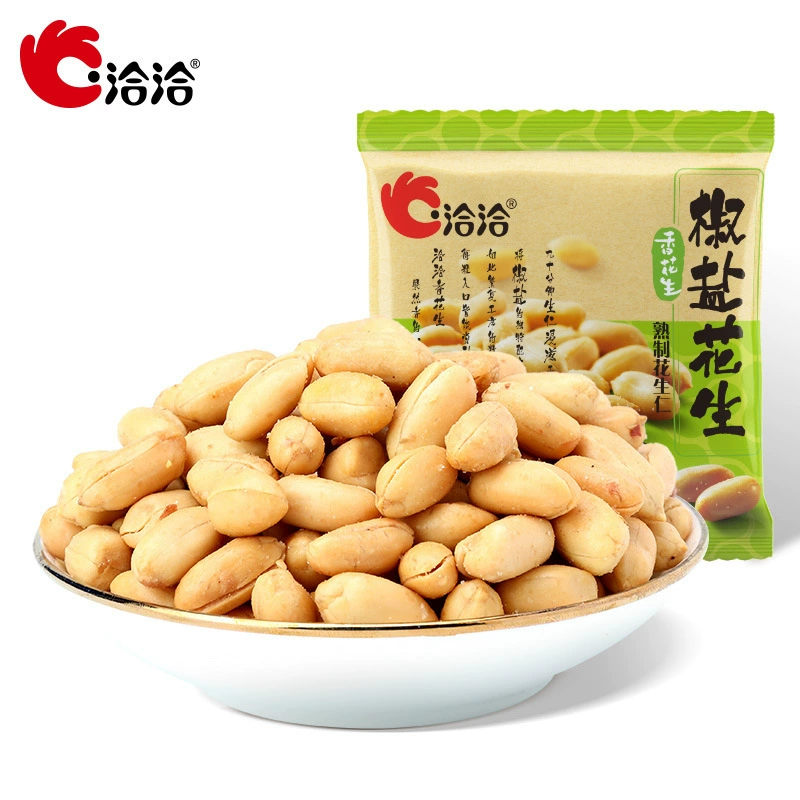 Арахис Qiaqia со солью и перцем, 15 г, индивидуально упакованный снек для повседневных напитков и закусок.