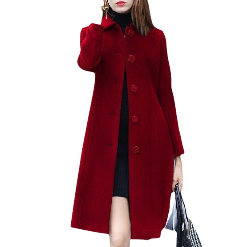 Woolen Outwear Mid-Length British Style 2024 Spring New Slim Woolen Outwear Slim Woolen Suit Woolen Outwear Mid-Length British Style 2024 Spring New Slim Woolen Outwear Slim Woolen Suit