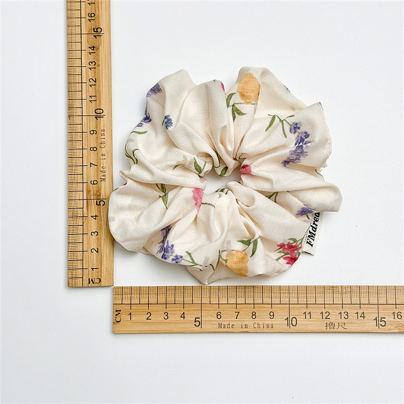 15g Weight Hair Tie Hair Accessories Type 1 Piece Quantity Casual, Holiday Occasion Cloth Material Cherry Pattern All Seasons Season Women's Gender Chinoiserie, Elegant, Lady Style Chinoiserie Elegant Lady Women's Cherry Cloth Hair Tie 5