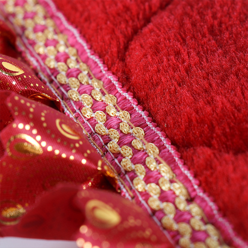 Cojín de algodón de peluche invierno estampado encaje calentamiento de algodón espeso silla cojín de cojín de cojín de comedor fábrica al por mayor