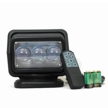 LED无线遥控车载探照灯 60w瓦户外露营越野强光巡逻搜索工作灯