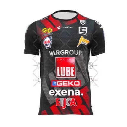 2025 Italy Men's New Volleyball Sweatshirts Short Sleeve Sweatshirts Outdoor Sports Casual Plaid Short Sleeve T-Shirt