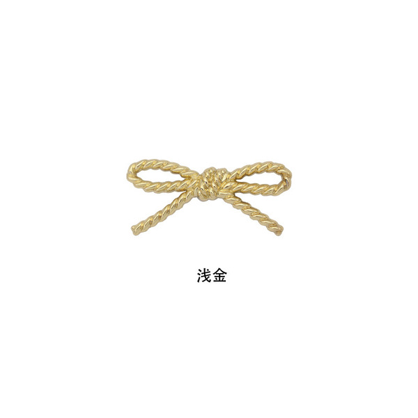 bag accessory with bow