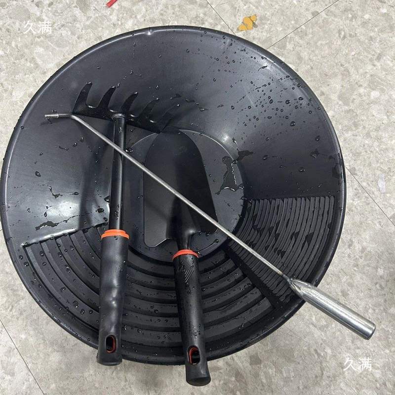淘金沙工具手摇式淘金盆手摇洗金盆掏砂金淘金盘摇金盘沙金设备|undefined