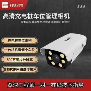 Outdoor New Energy Parking Space Ultrasonic Parking Sensor Video License Plate Blue Plate Recognition System